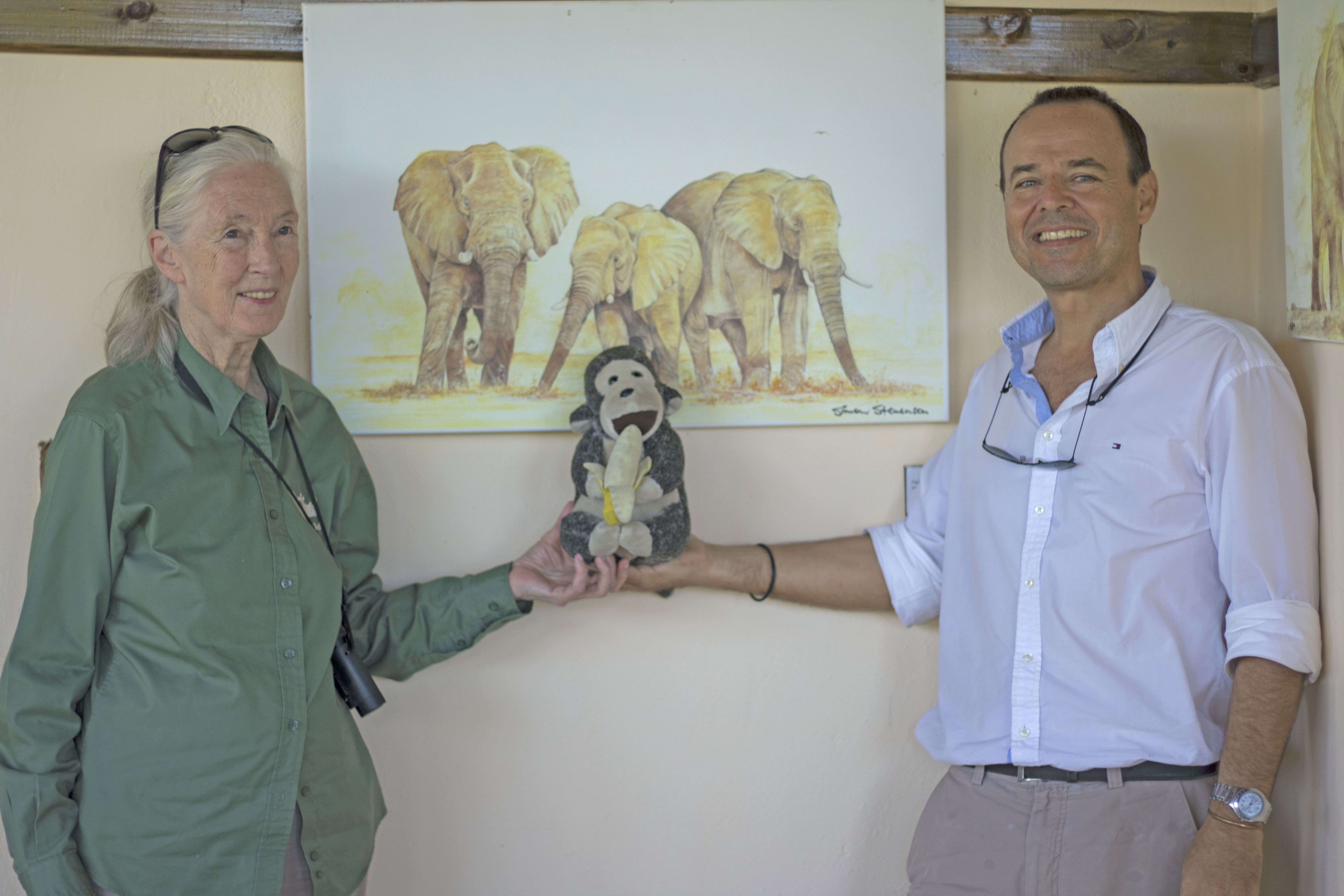 Dr. Jane Goodall inspiring community